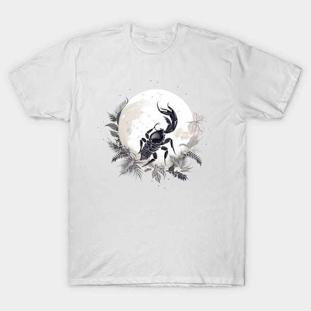 fantasy Scorpion T-Shirt by Black Dream Cat